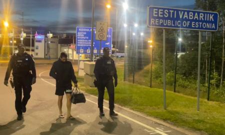 Rusas ištremtas iš Estijos. Jis išvyko su trimis žodžiais (Foto)
