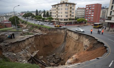 Milijonai gyvena tarsi ant parako statinės. Po jų namais plinta 739 km ilgio griovos