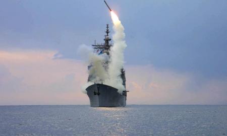 Pirmas kartas, kai puolė „Tomahawk“. Net amerikiečiai priblokšti (Video)