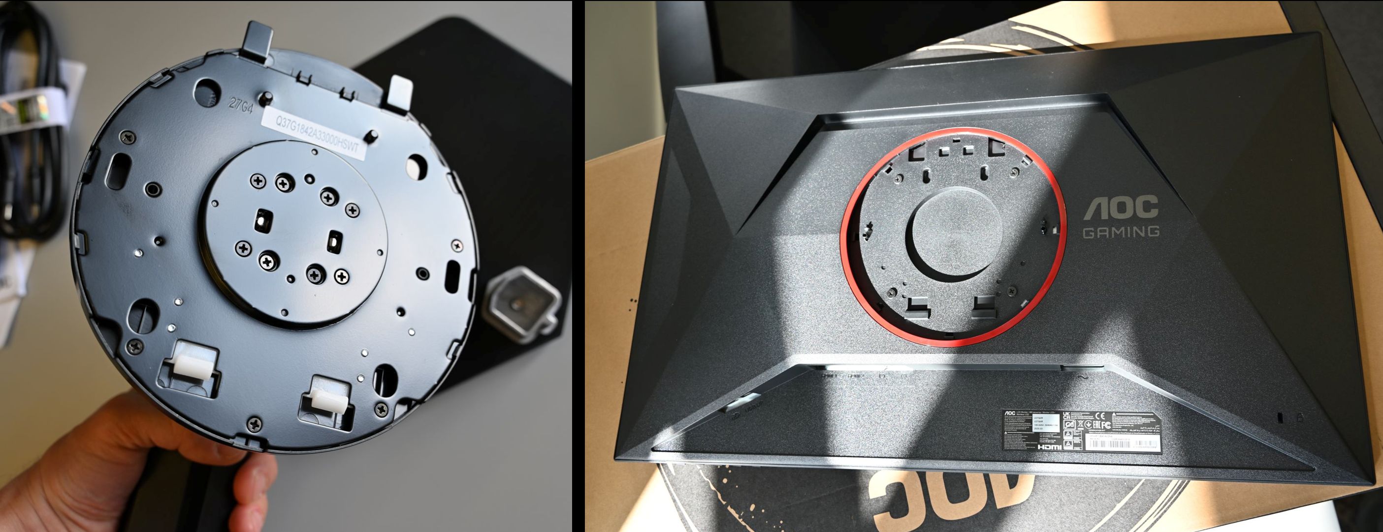 AOC U27G4R monitorius