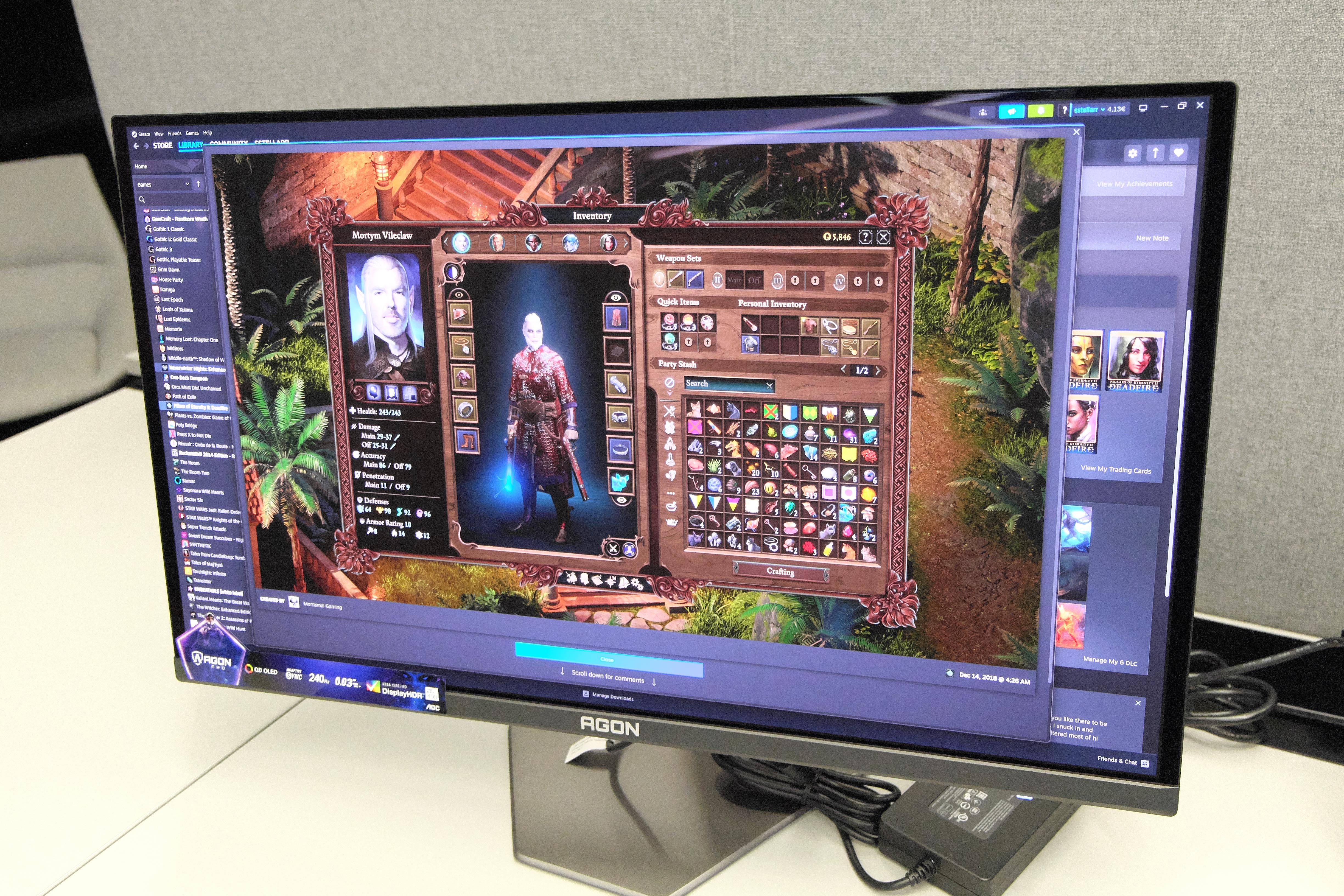 AOC AGON AG276UZD monitorius