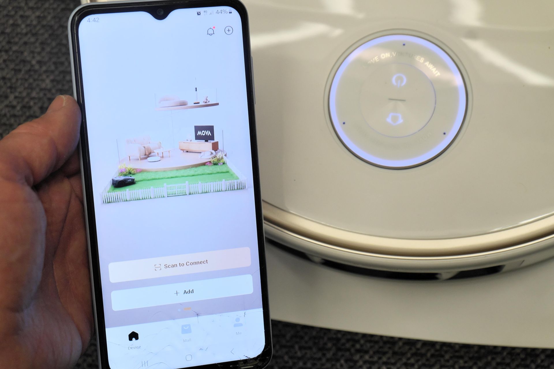 MOVA V50 Ultra dulkių siurblys robotas