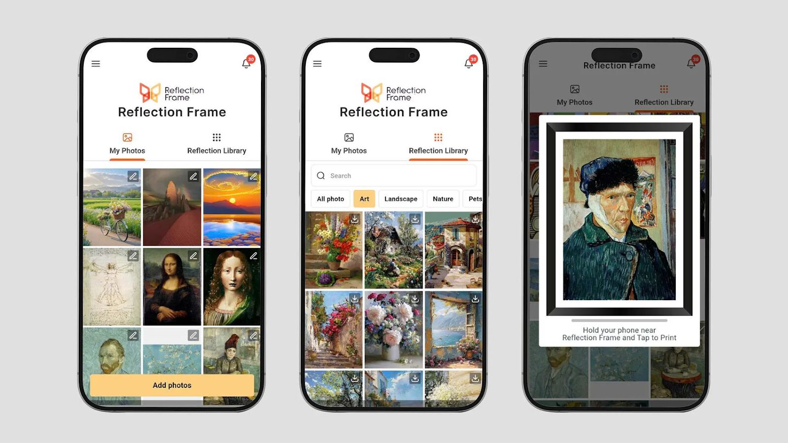 Reflection Frame E Ink Spectra 6