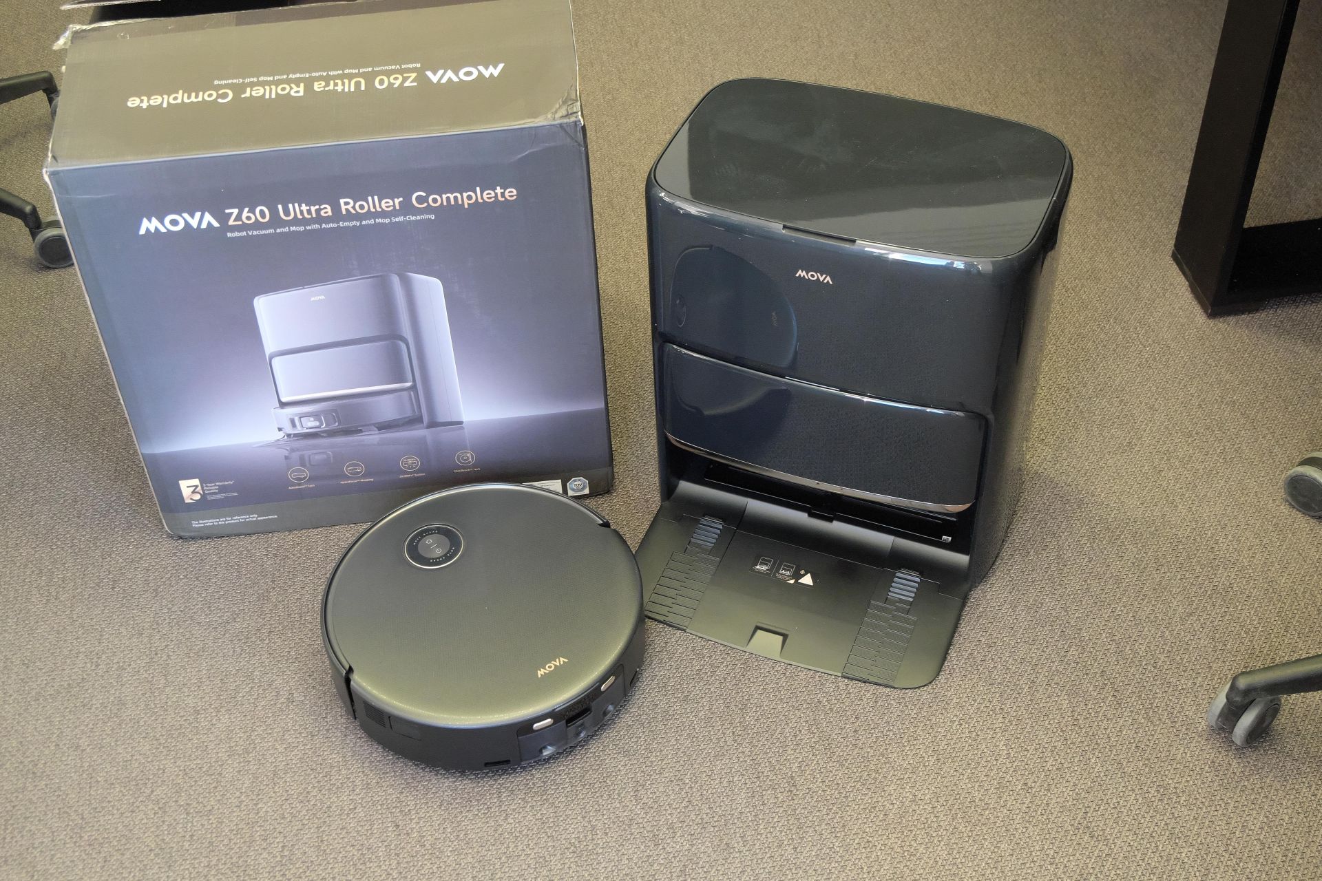 MOVA Z60 Ultra Roller Complete dulkių siurblys robotas