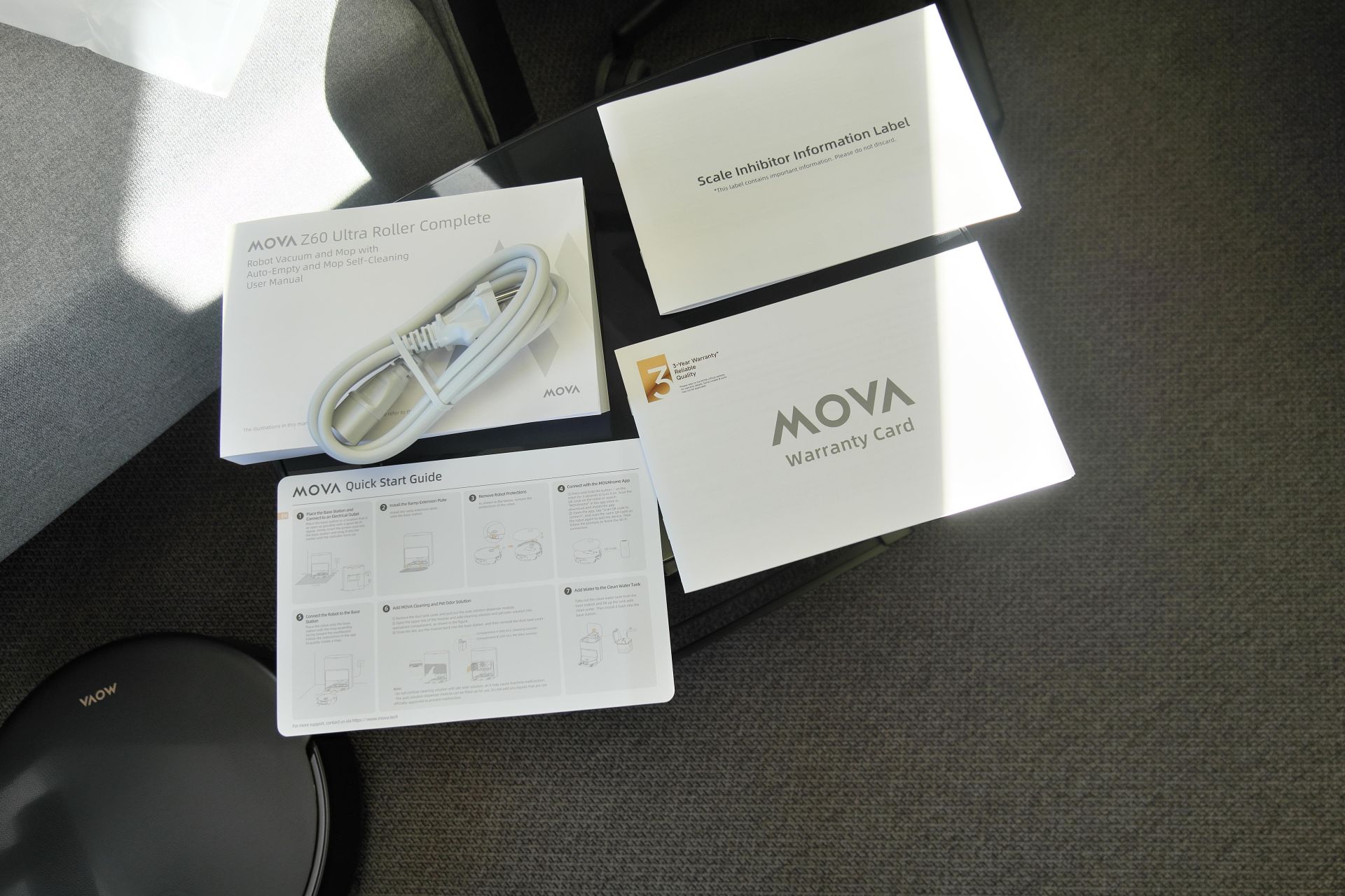 MOVA Z60 Ultra Roller Complete dulkių siurblys robotas