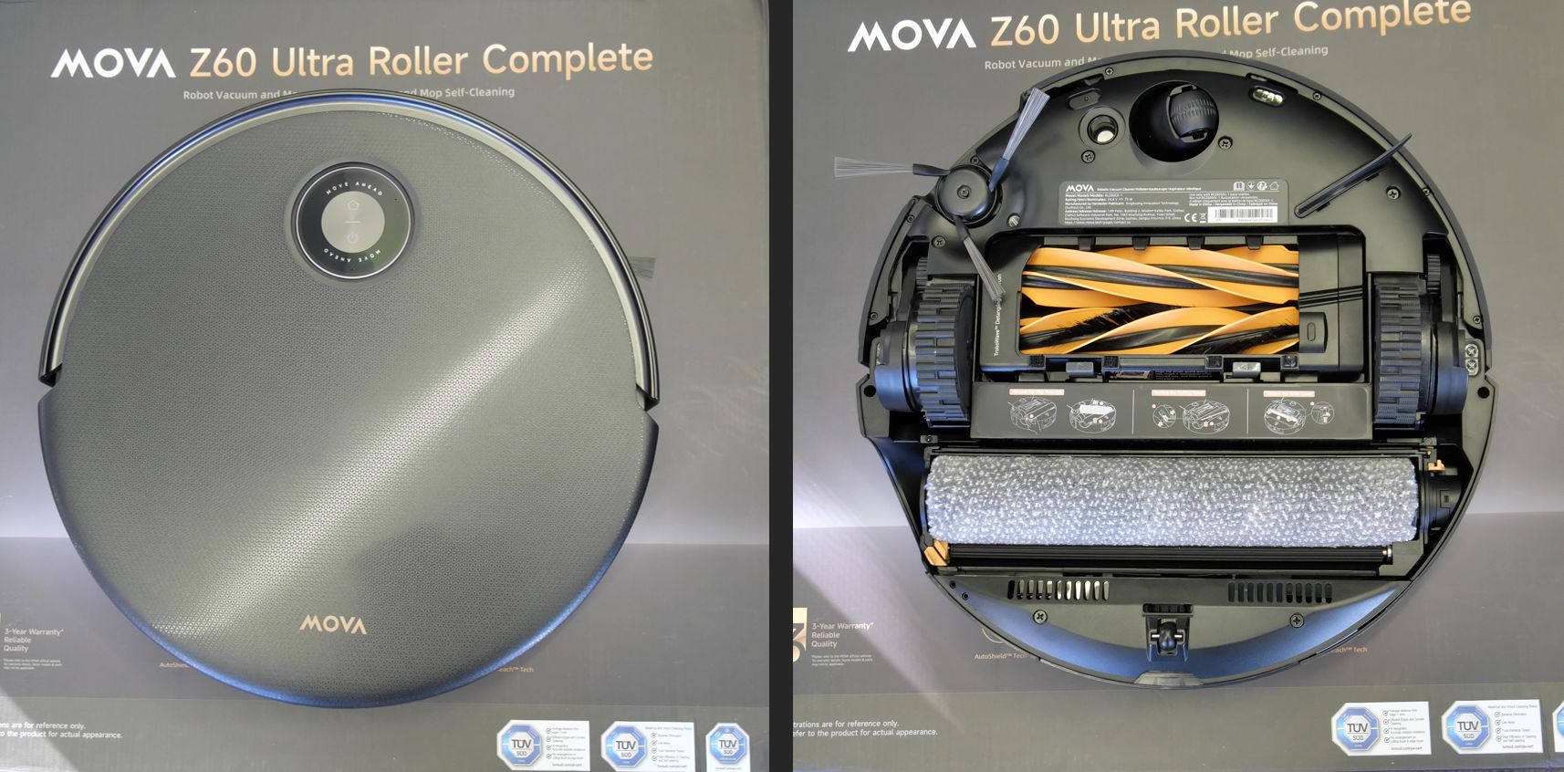 MOVA Z60 Ultra Roller Complete dulkių siurblys robotas