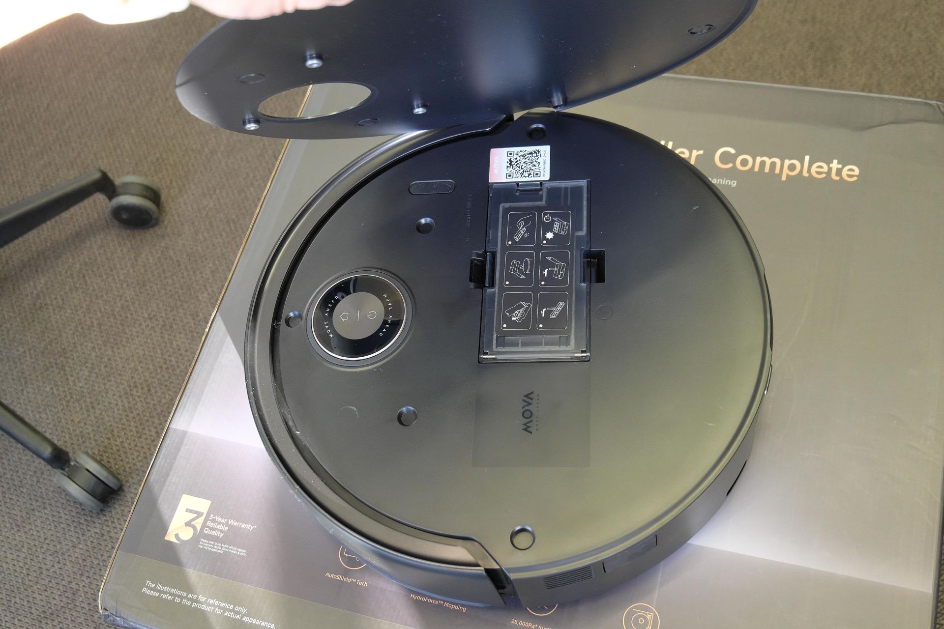 MOVA Z60 Ultra Roller Complete dulkių siurblys robotas