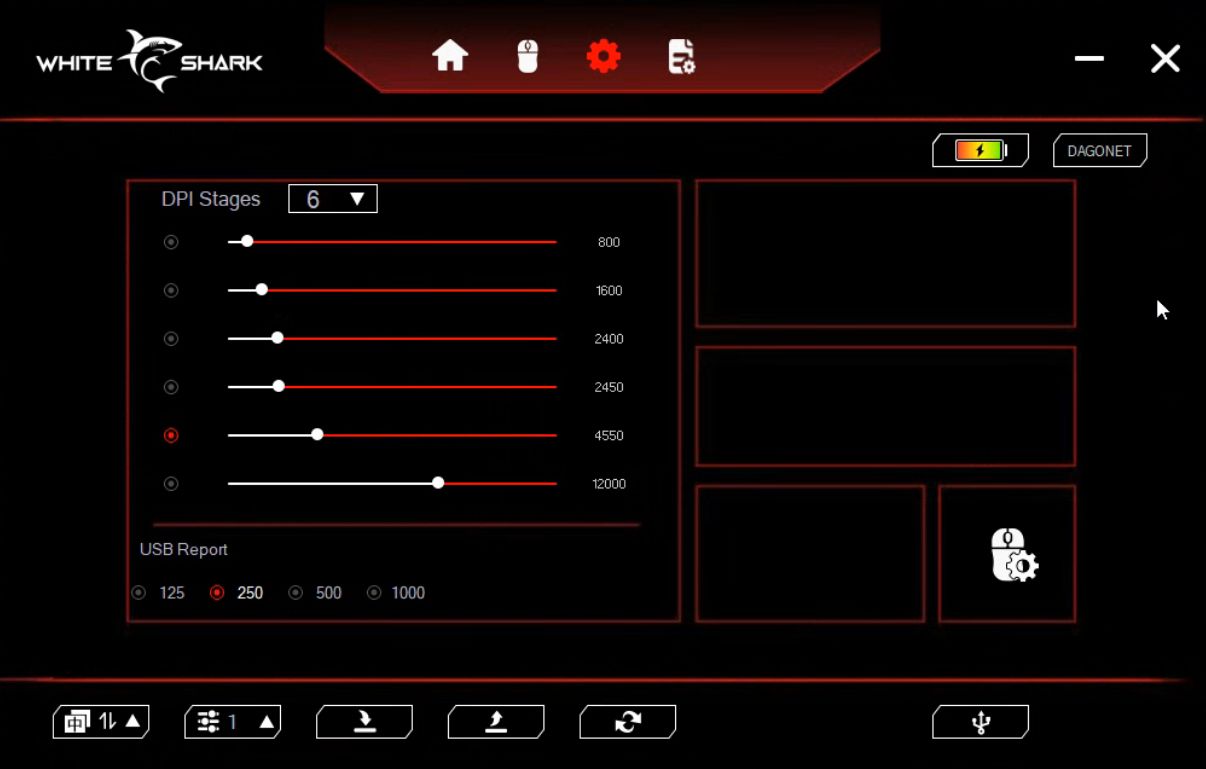 DAGONET kompiuterinė žaidimų pelė