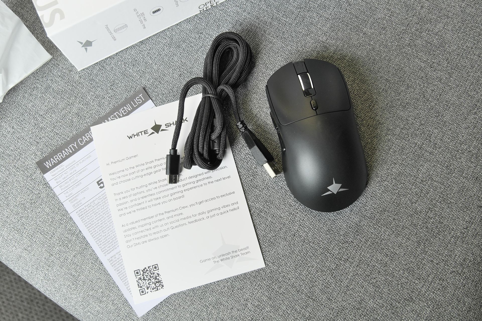 White Shark MAXIMUS kompiuterio pelė