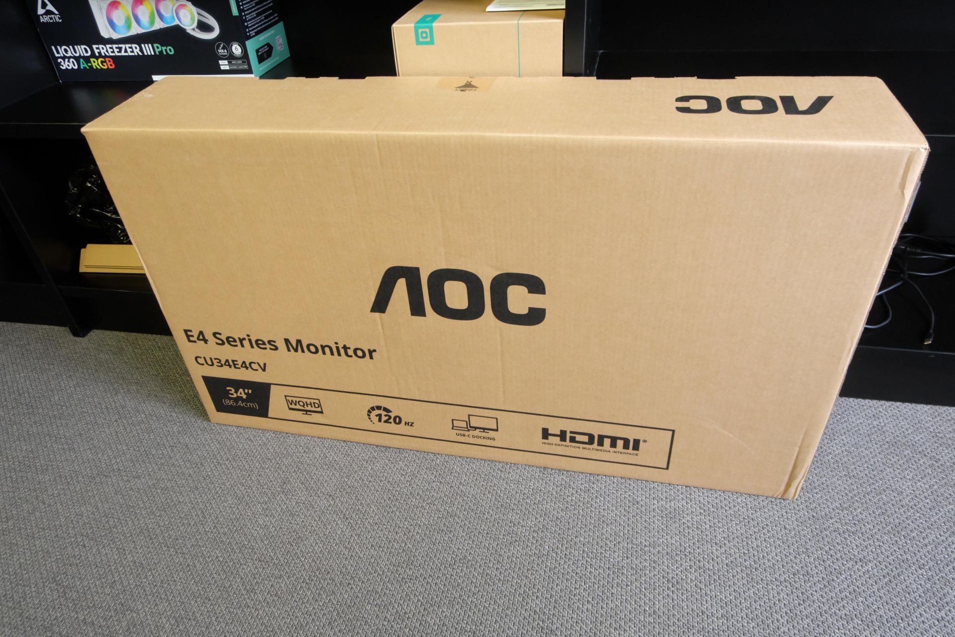Monitorius AOC CU34E4CV