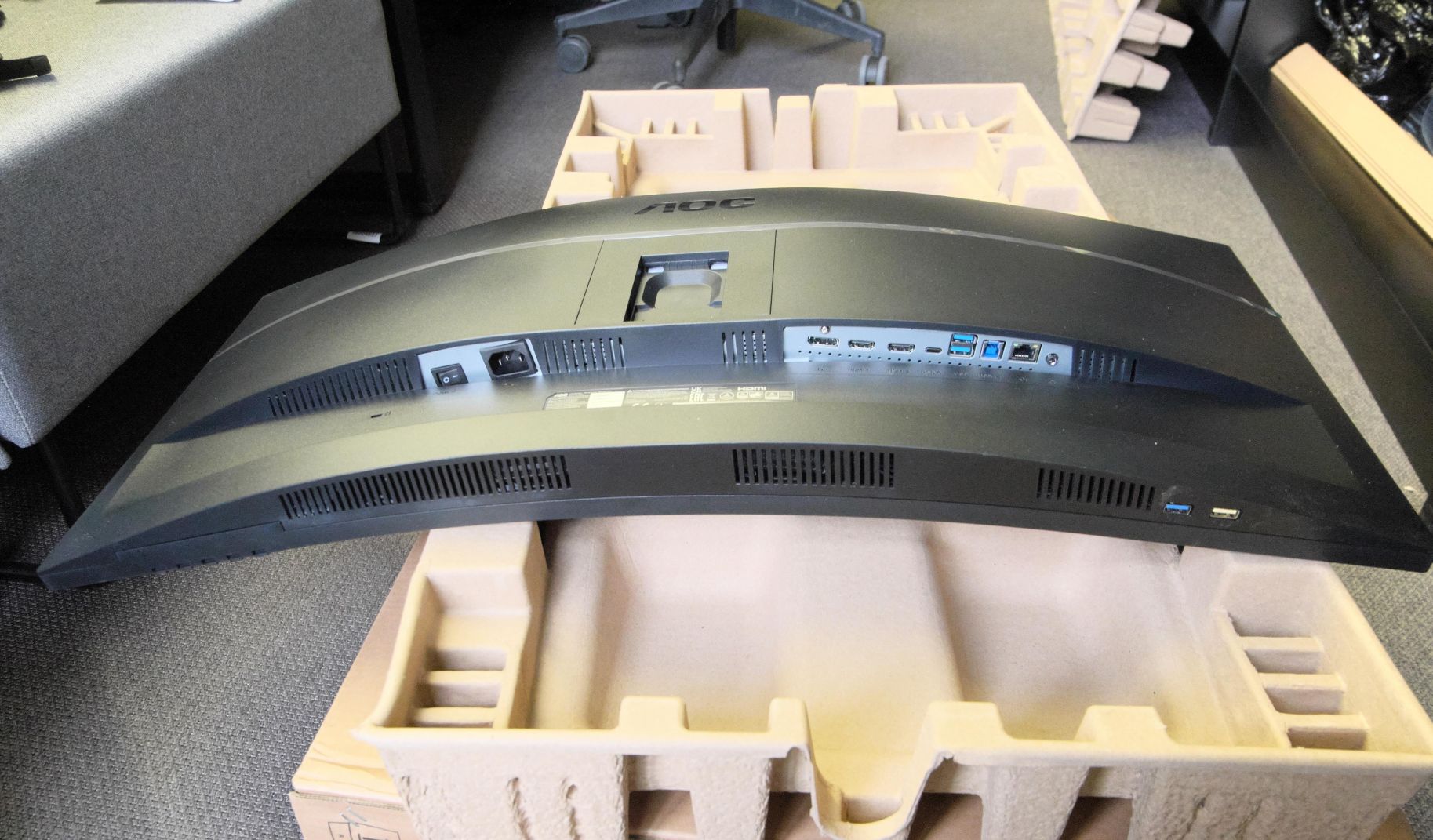 Monitorius AOC CU34E4CV