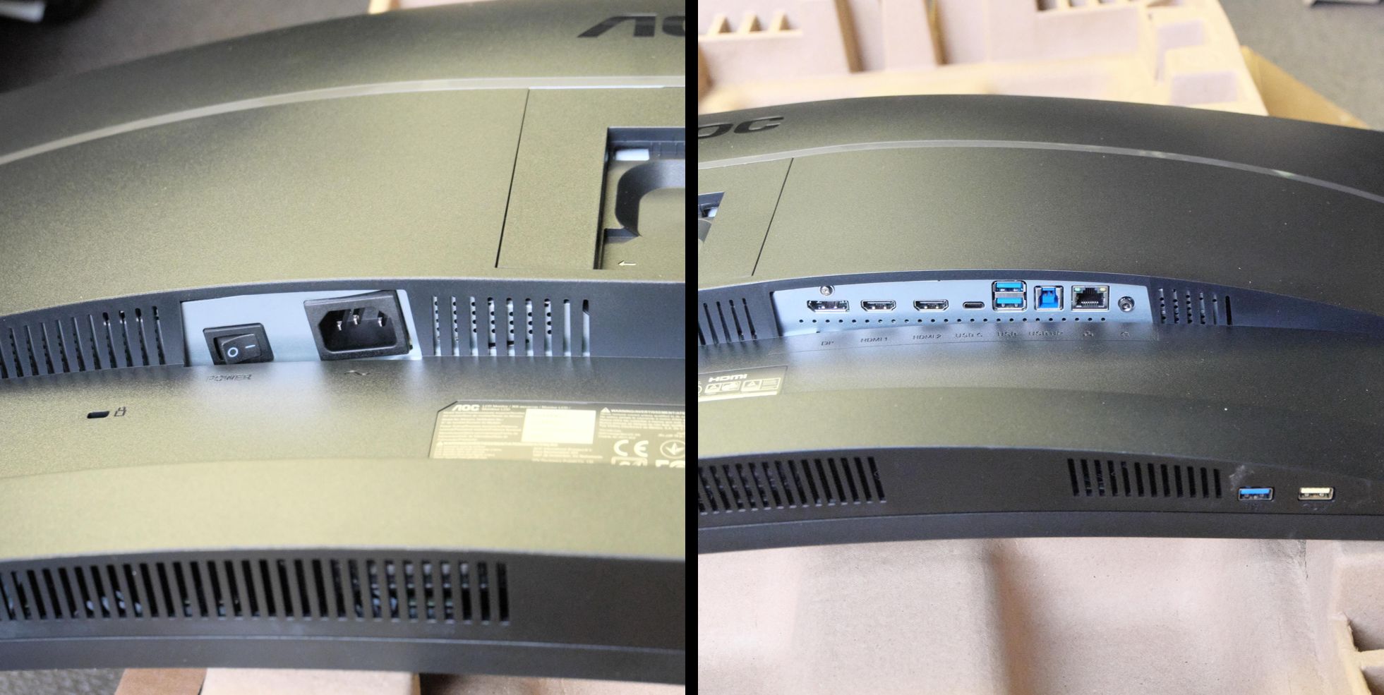 Monitorius AOC CU34E4CV