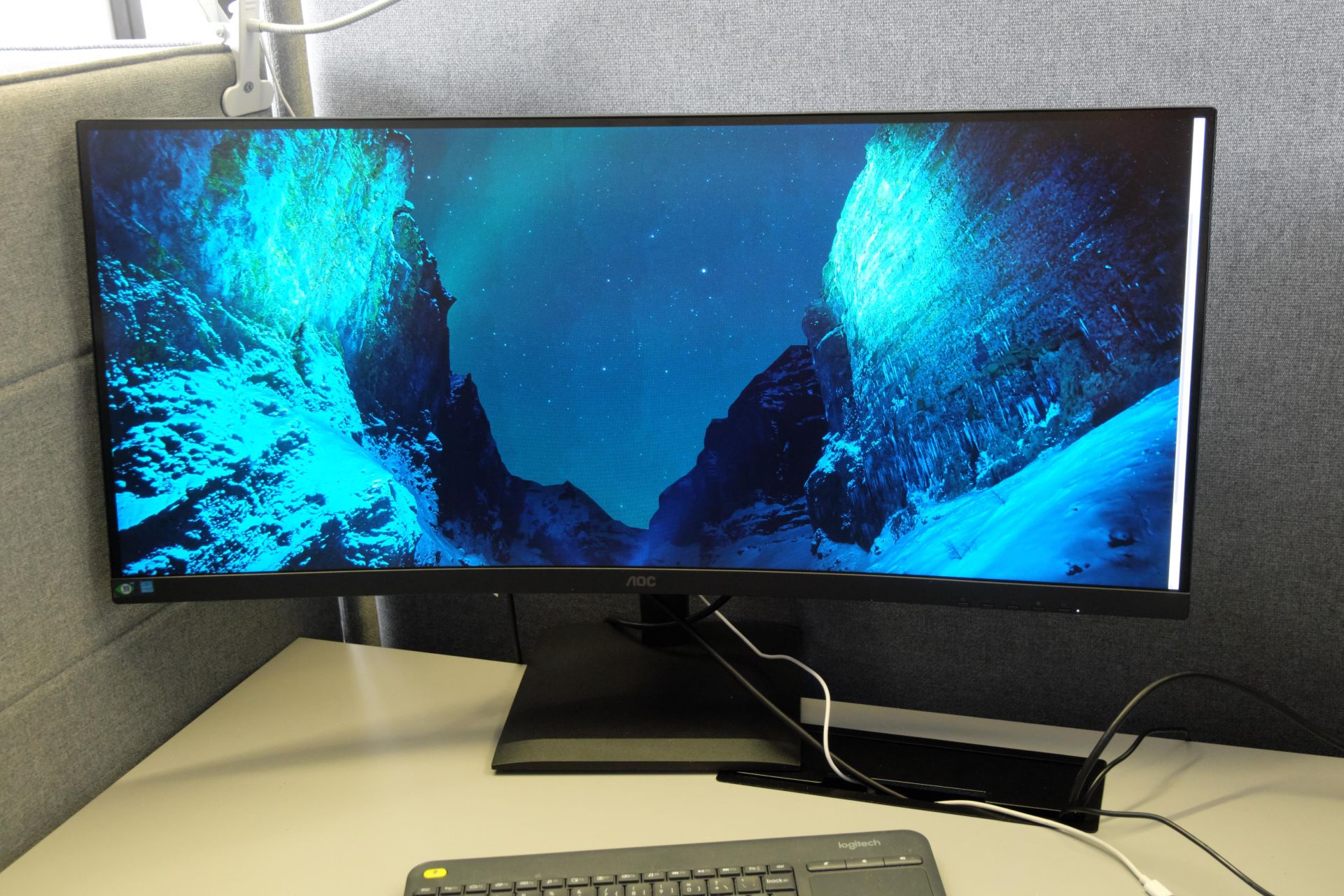 Monitorius AOC CU34E4CV