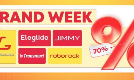„Brand Week“ išpardavimas! „Xiaomi“, „Roborock“, „Tronsmart“ ir kitų garsiausių prekės ženklų produktai už super geras kainas - iš EU, kuponai
