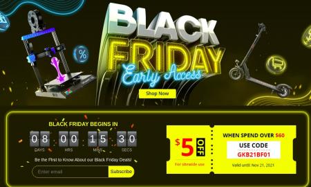 „Black Friday“ išpardavimas prasideda: net iki 300€ pigiau, nei Lietuvoje, ribotas kiekis tik 48 val. ir super prizai - „Xiaomi Viomi V3 robotas, „Eleglide S1 Plus“ paspirtukas ir visko dar daugiau