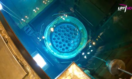 Kas būtų, jei išsimaudytume Ignalinos atominės elektrinės branduolinio kuro baseine? (Video)