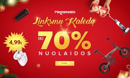 Geriausi Kalėdinio išpardavimo pasiūlymai: nuo 100€ pigiau, nei Lietuvoje „Xiaomi Roborock S7“ robotų ir „Eleglide S1“ el. paspirtukų, iki „Tronsmart Onyx Ace“ TWS ausinių vos už 4,99€ (Video)