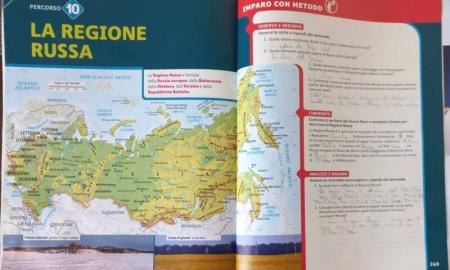 Italijos lietuviai pakraupo pamatę, ko mokyklose mokosi jų vaikai: Lietuva naujų vadovėlių žemėlapiuose – Rusijos dalis (Foto)