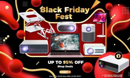 „XIDU Black Friday“ išpardavimas prasidėjo: išskirtiniai projektorių bei nešiojamų kompiuterių priedų pasiūlymai ir Amazon Fire TV priedėliai dovanų