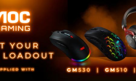 Pasiruoškite naujai įkrovai: dvi „AOC GAMING“ pelės ir belaidės ausinės