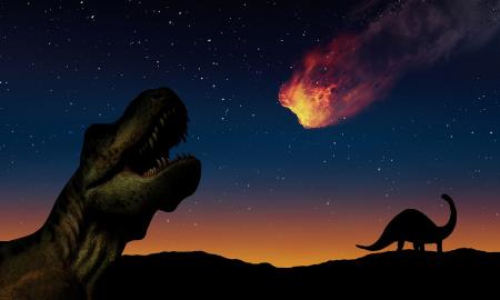 Astrofizikai išsiaiškino, iš kur atskrido dinozaurus išnaikinęs asteroidas: jo kilmė tamsesnė, nei iki šiol manyta