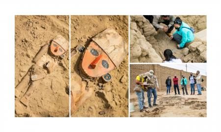 Archeologai buvusios karalystės sostinėje atkasė ypatingą skulptūrą