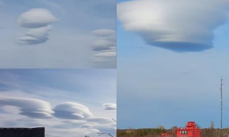 Danguje virš Lietuvos užfiksuotas unikalus atmosferos reiškinys – lęšiškieji debesys: kaip jie susidaro? (Foto)