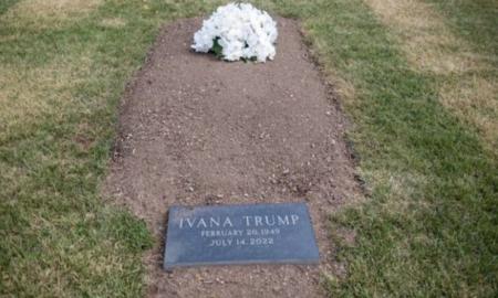 Trumpas buvusią žmoną palaidojo savo golfo lauke. Dabar jam nereikia už jį mokėti mokesčių