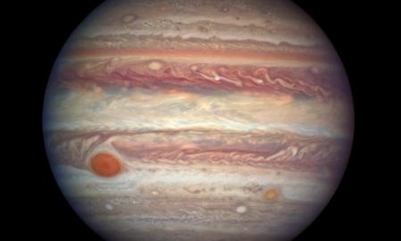 NASA paviešino hipnotizuojančią Jupiterio audrų nuotrauką (Foto)