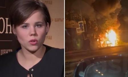 Žinutė Putinui? Netoli Maskvos sprogus automobiliui žuvo Putino ideologo Dugino duktė: vaizdo įraše užfiksuota tėvo reakcija (Video)