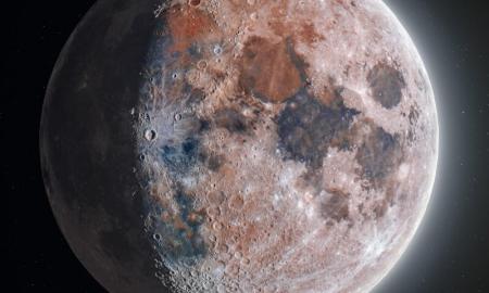 Tokios raiškos Mėnulio dar nesate regėję: 174 megapikselių nuotraukoje astrofotografai sutalpino daugiau nei 200 000 kadrų (Foto)