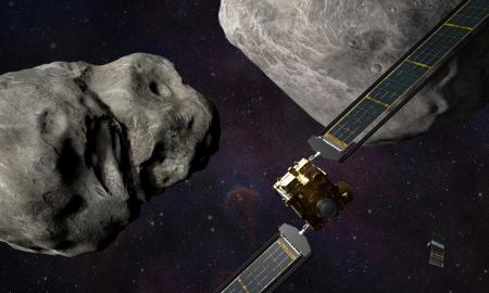 Efektingiausias smūgis kosmose jau greitai! Į asteroidą turėsiantis trenktis DART erdvėlaivis pirmą kartą pažvelgė į savo taikinį (Foto)