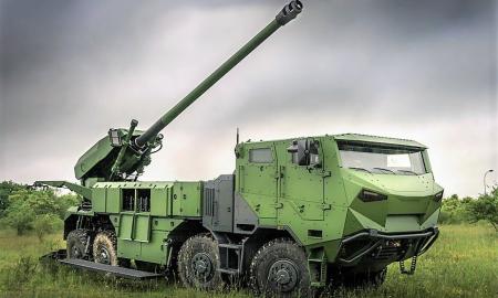 Prancūzija skelbia apie naują super galingą ginklą Ukrainai su 8x8 „Tatra T815-7“ važiuokle