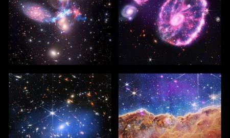 NASA paskelbė stulbinančius kosmoso gelmių vaizdus: sujungę dviejų teleskopų surinktus duomenis išvydo tai, ko dar niekas neregėjo (Foto)
