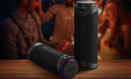 Galingas 360° sklindantis garsas, superinis garso, LED šviesų, EQ režimų valdymas, IPX7 ir APP - puiki 30W kolonėlė (Video, „Tronsmart T7“ apžvalga)