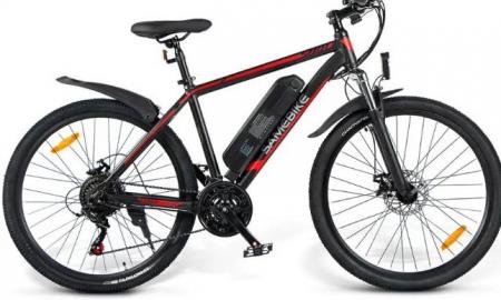 Specialus rinkinukas! Puikios kokybės „SAMEBIKE 26\SY26-FT“ el. dviračiai, „Anker Soundcore Space Q45“ belaidės ausinės ir Unisex tipo šildančios liemenės (Kuponai, Video)