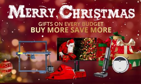 „Christmas Sale“ išpardavimas startavo! Specialūs kuponai saulės panelėms, energijos stotelėms, super šauniems robotams, lazeriniams graviruokliams ir el. dviračiams (Kuponai, Video)