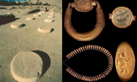 Archeologai Egipte atkasė 3500 metų amžiaus aukso lobį: moteriškame žiede išgraviruota ypatinga žinutė (Foto)