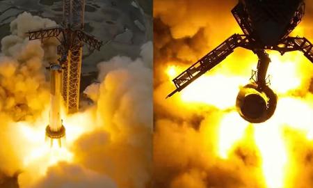 Net 33 varikliai! „SpaceX” atliko galingiausios pasaulyje raketos bandymą – skelbiamas kvapą gniaužiantis video