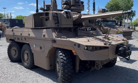 Prancūzija pristatė karo pabaisą „Jaguar“ - ginkluotas net 40 mm pabūklu (Video)