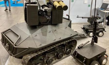 Ukrainoje buvo sukurtas unikalus kovinis robotas „Scorpion 2“ – štai ką sugeba šis „piktas mažylis“ (Video)