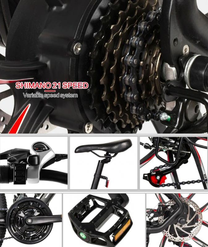 „Samebike MY-SM26“ yra labai tvirtas ir kokybiškai pagamintas elektrinis dviratis