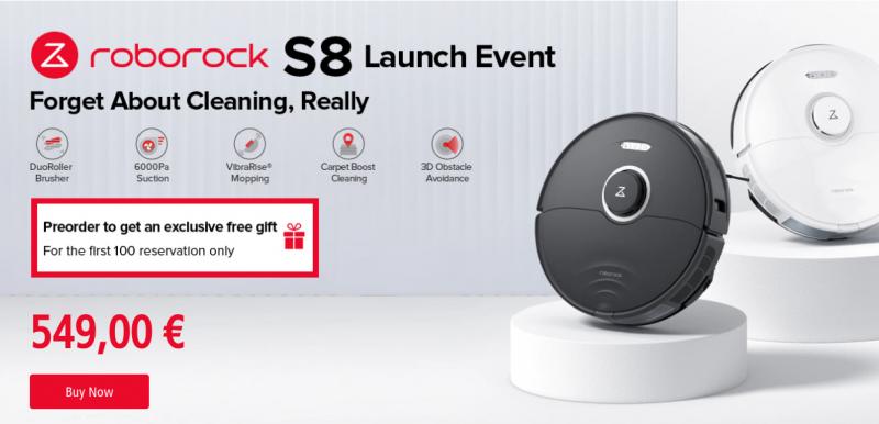 „Roborock S8“