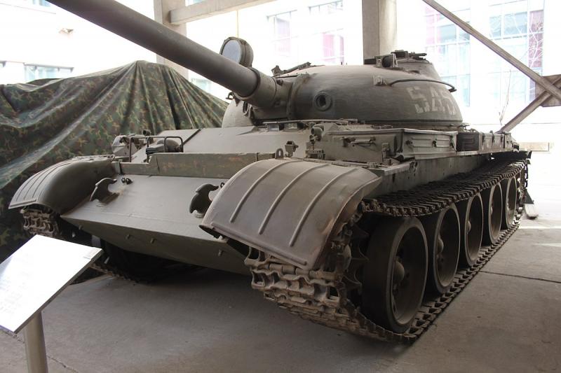 Įprastas T-62 muziejuje