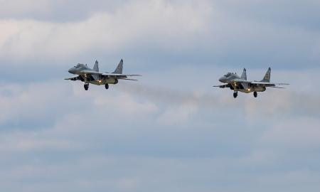 Pirmieji Slovakijos naikintuvai „MiG-29“ jau saugo dangų virš Charkivo