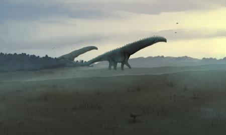 Pirmą kartą Europoje – didžiausio žeme vaikščiojusio dinozauro skeletas: prieš 100 mln. metų gyvenęs sutvėrimas – net 37 metrų ilgio (Video)