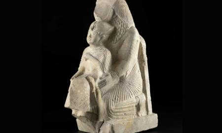 Intymus kontaktas su faraonu. Tyrėjai atskleidė paslėptą virš 3000 metų Egipto statulos prasmę