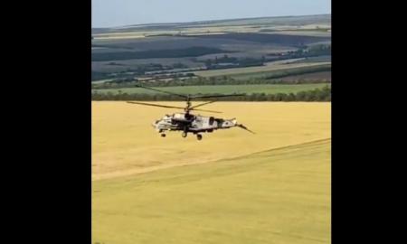 Neįtikėtinas manevras. Kaip Rusijos Ka-52 skrido su nukirsta uodega (Video)