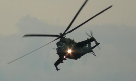 Kyla audra. „Lenkijos karinis sraigtasparnis „Mi-24“ įsiveržė į Baltarusiją“ (Video)