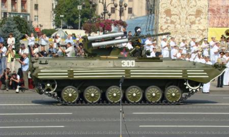 Stulbinanti žinia. Į karą atvyko Sakartvelo karinė technika (Foto)